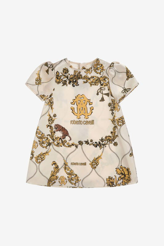 JU Printed dress White SJT109-5II74