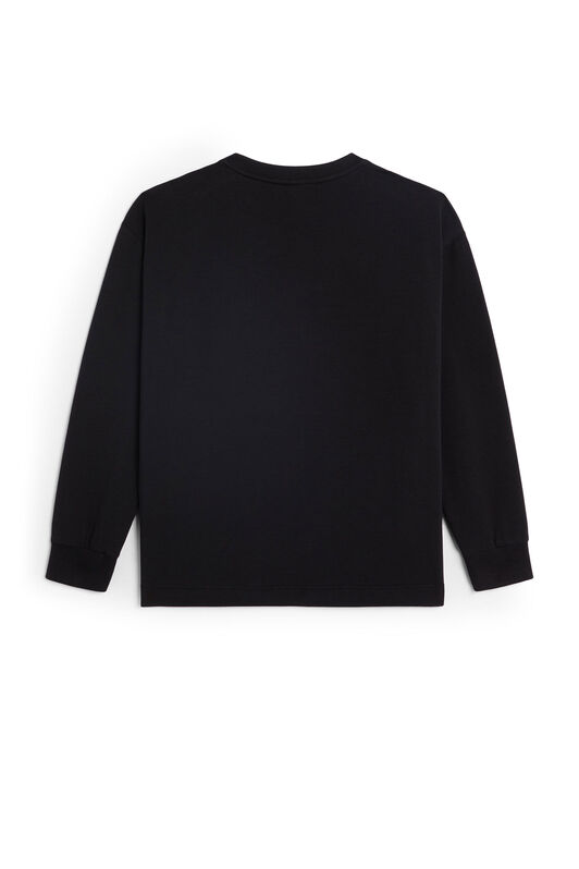 JU Tiger mountain print sweatshirt BLACK JJT698-JV025
