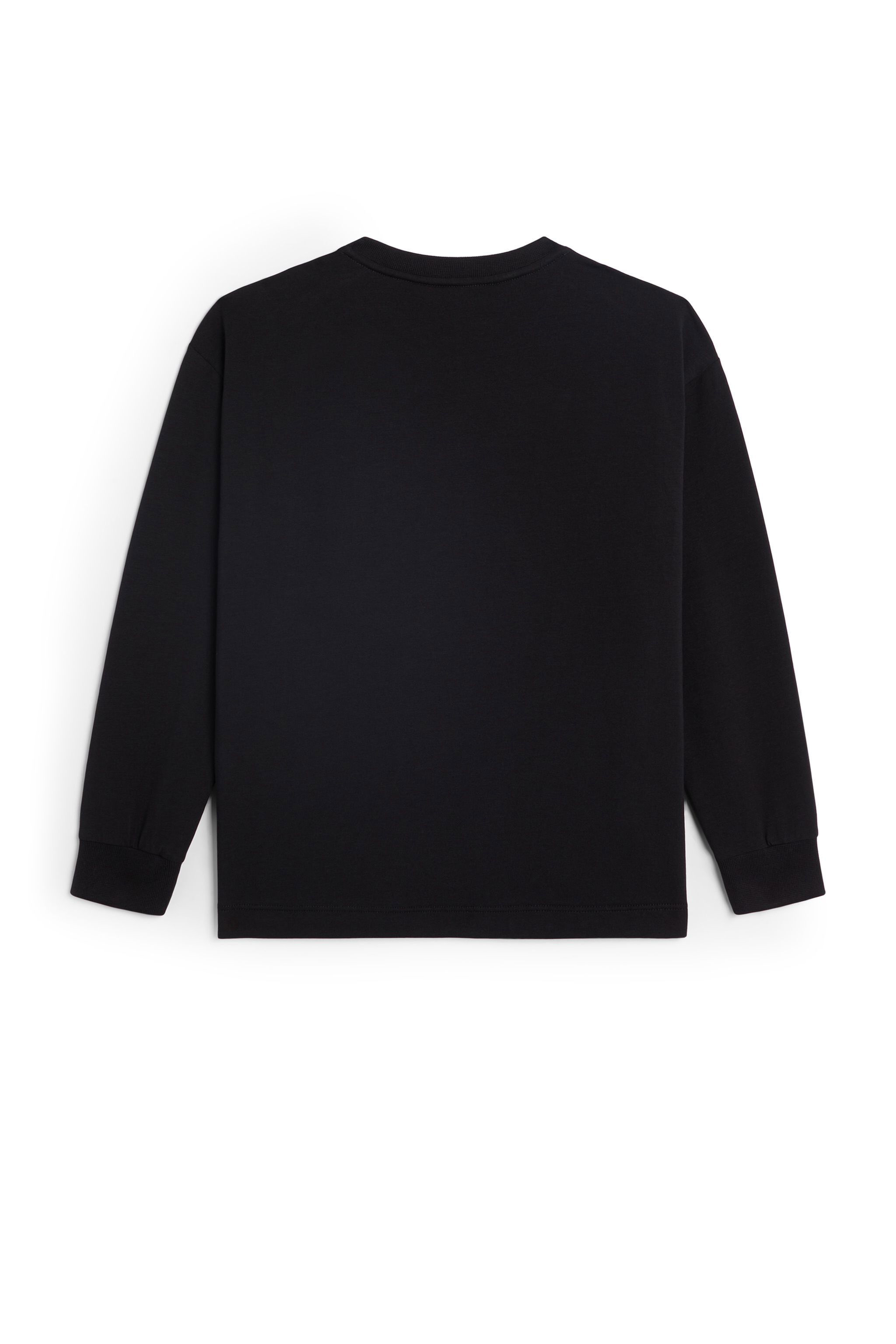JU Tiger mountain print sweatshirt BLACK JJT698-JV025