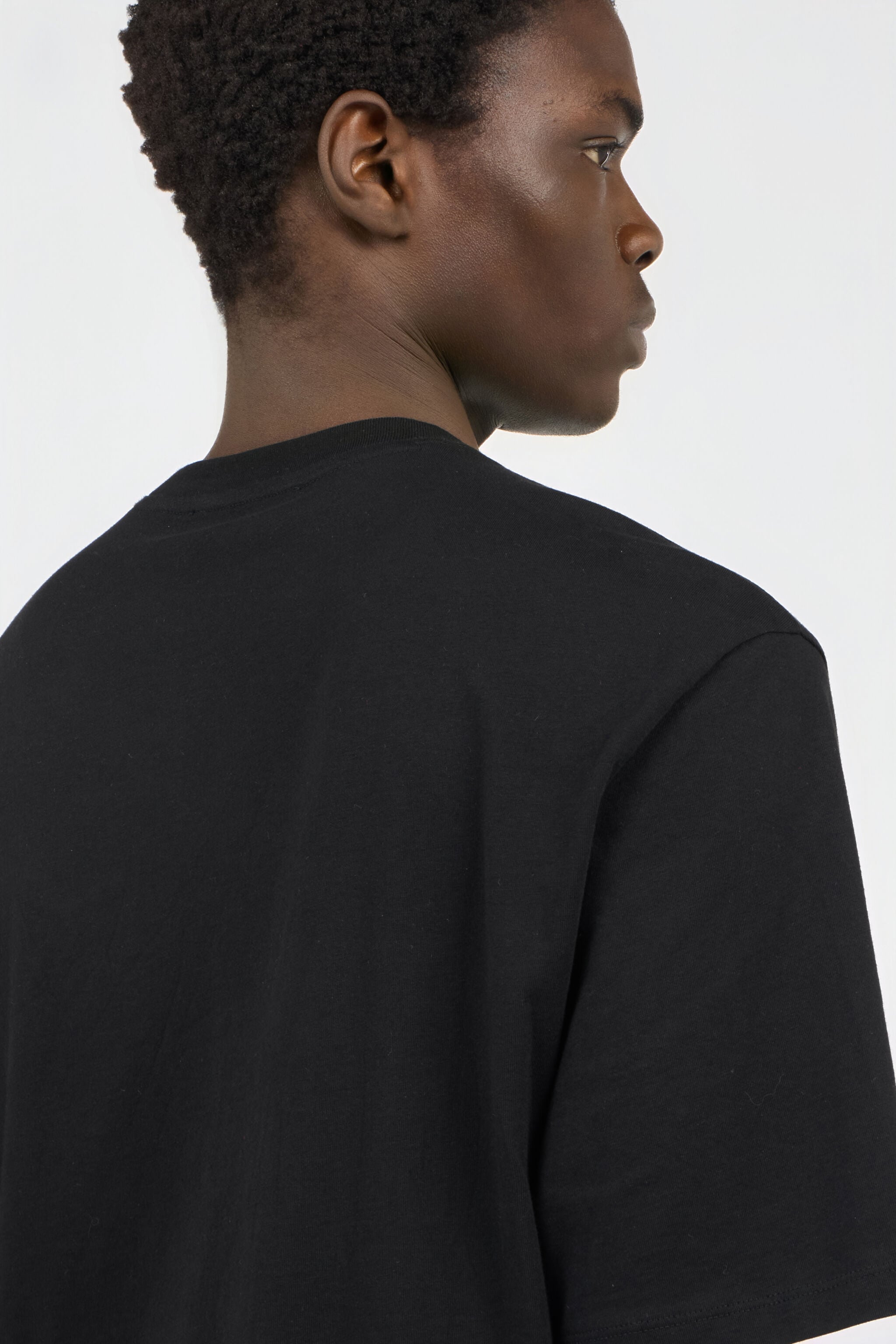 RC Black T-shirt with Logo BLACK SOT60G-JD001