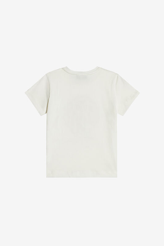 JU T-Shirt Avec Monogramme RC Et Logo Brodés MILKY WHITE UJT62C-JD001