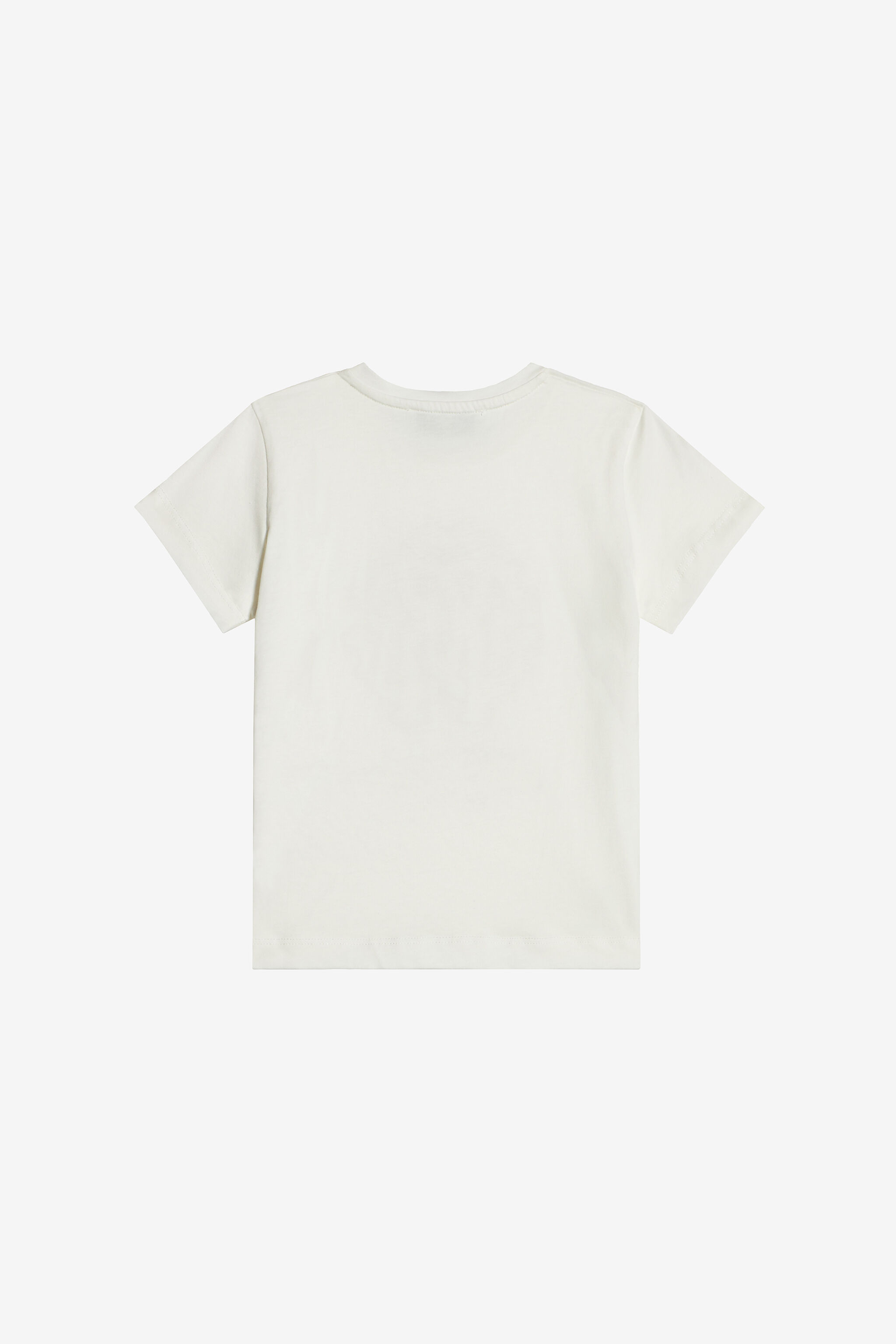 JU T-Shirt Avec Monogramme RC Et Logo Brodés MILKY WHITE UJT62C-JD001