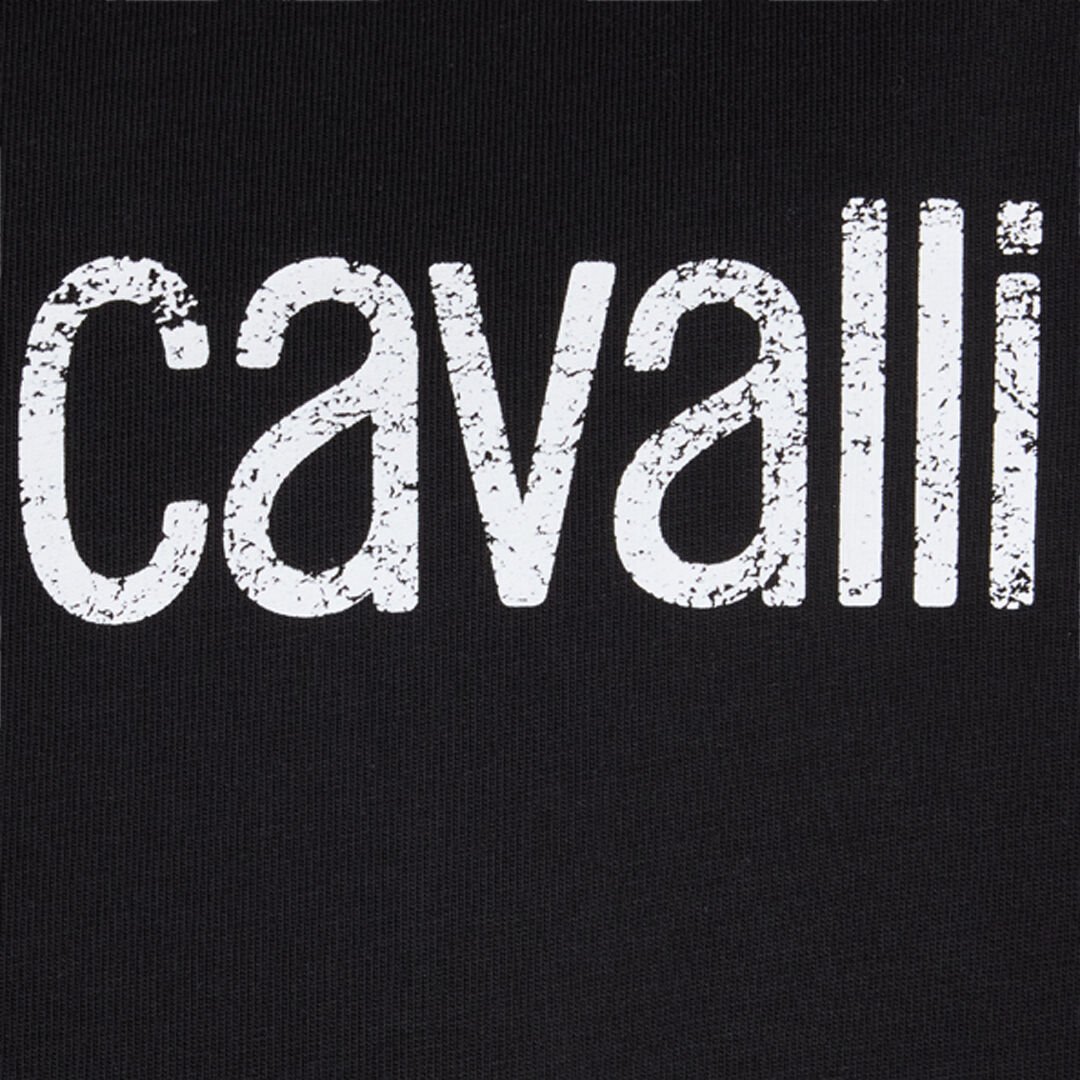 RC T-Shirt With Used Logo Black POT62A-JD060