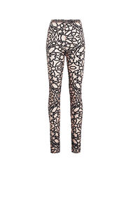 ${brand} Leggings mit Samt-Ausbrennermuster ${colorDescription} ${masterID}