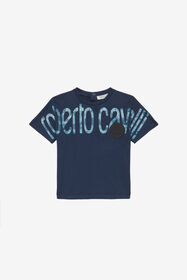 ${brand} T-Shirt Avec Maxi Logo Et Écusson ${colorDescription} ${masterID}