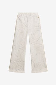 JU Pantaloni Stampa Allover Plumage IVORY TJT22R-5ON15