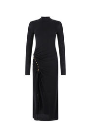 ${brand} Langes Kleid Mit Gerafftem Detail ${colorDescription} ${masterID}