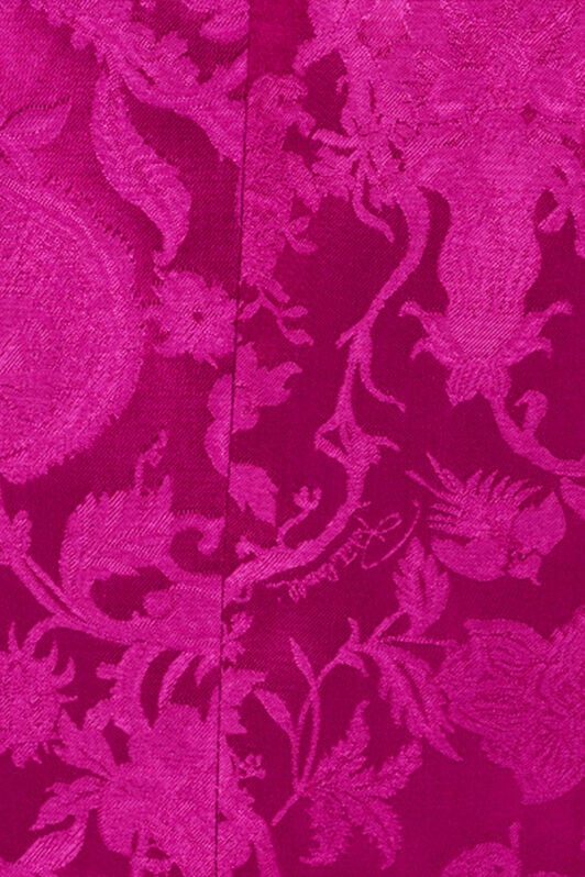 RC Blazer with Florentine Flowers Jacquard motif FUCHSIA WQT401-TJ033