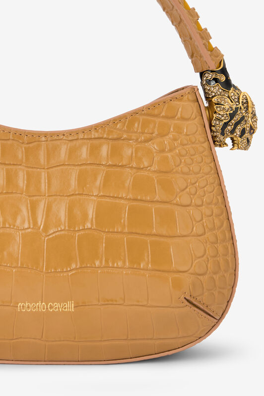 RC Bolso hobo Roar estampado cocodrilo Amarillo TWB002-PZ975
