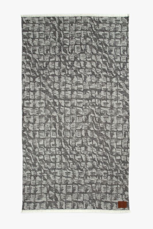 HO Jacquard Plaid Glitch HO Jacquard Plaid Glitch BLACK & GRAY VALH03-IH012
