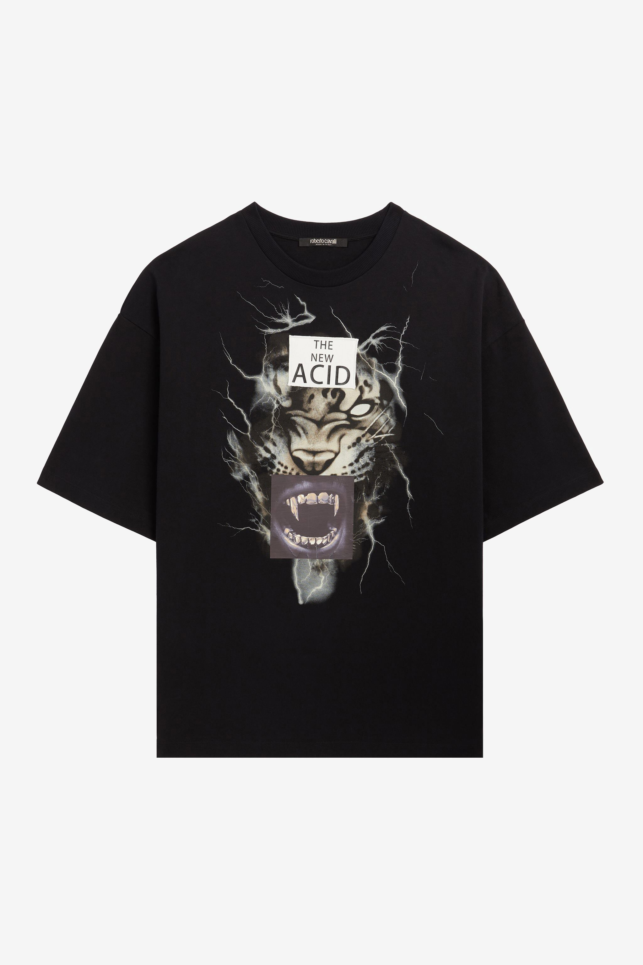 RC T-shirt BLACK NNT62D-JD070