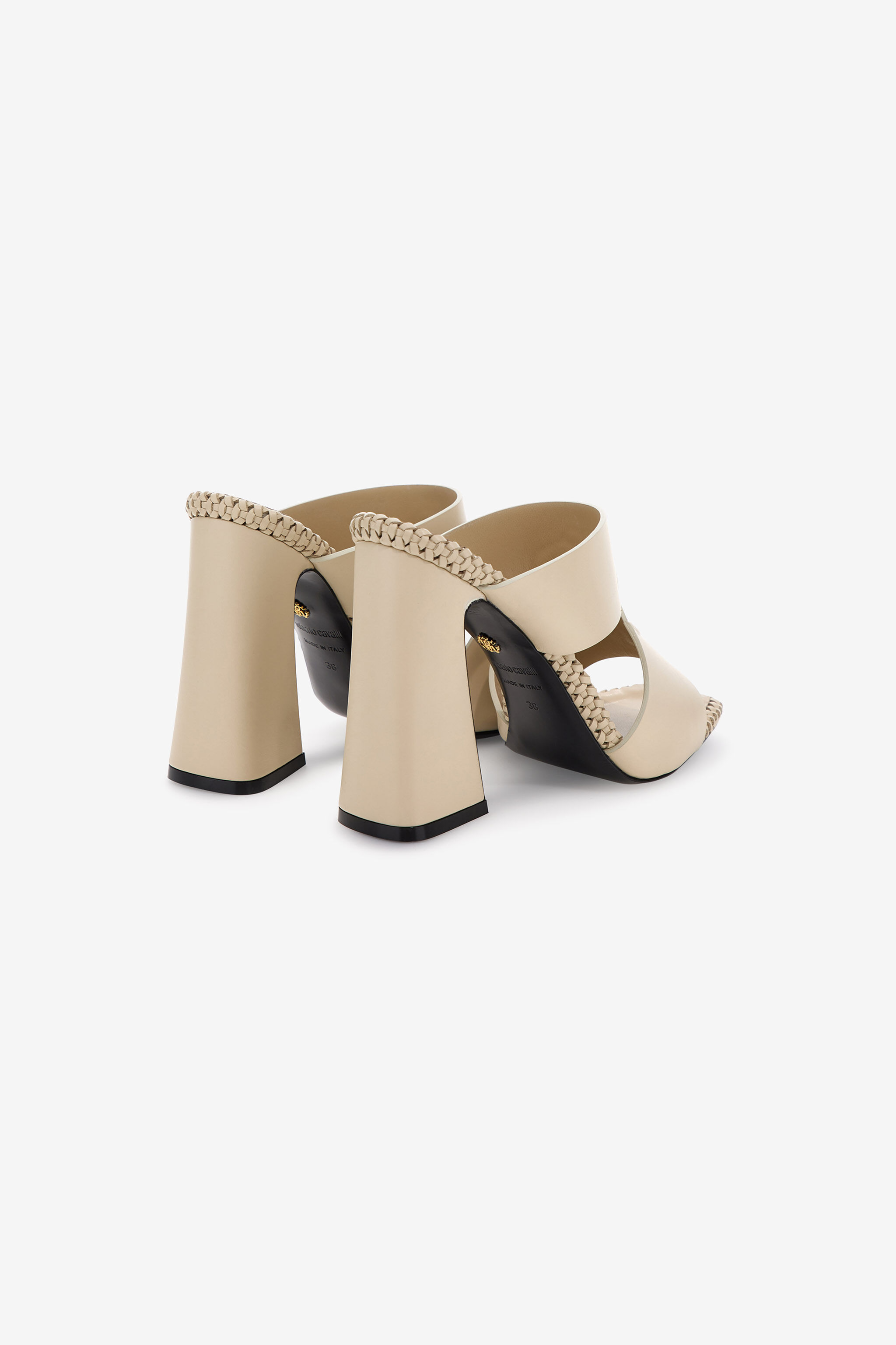 RC Sandals with Monogram Mirror Snake Ivory SKS004-PZ172