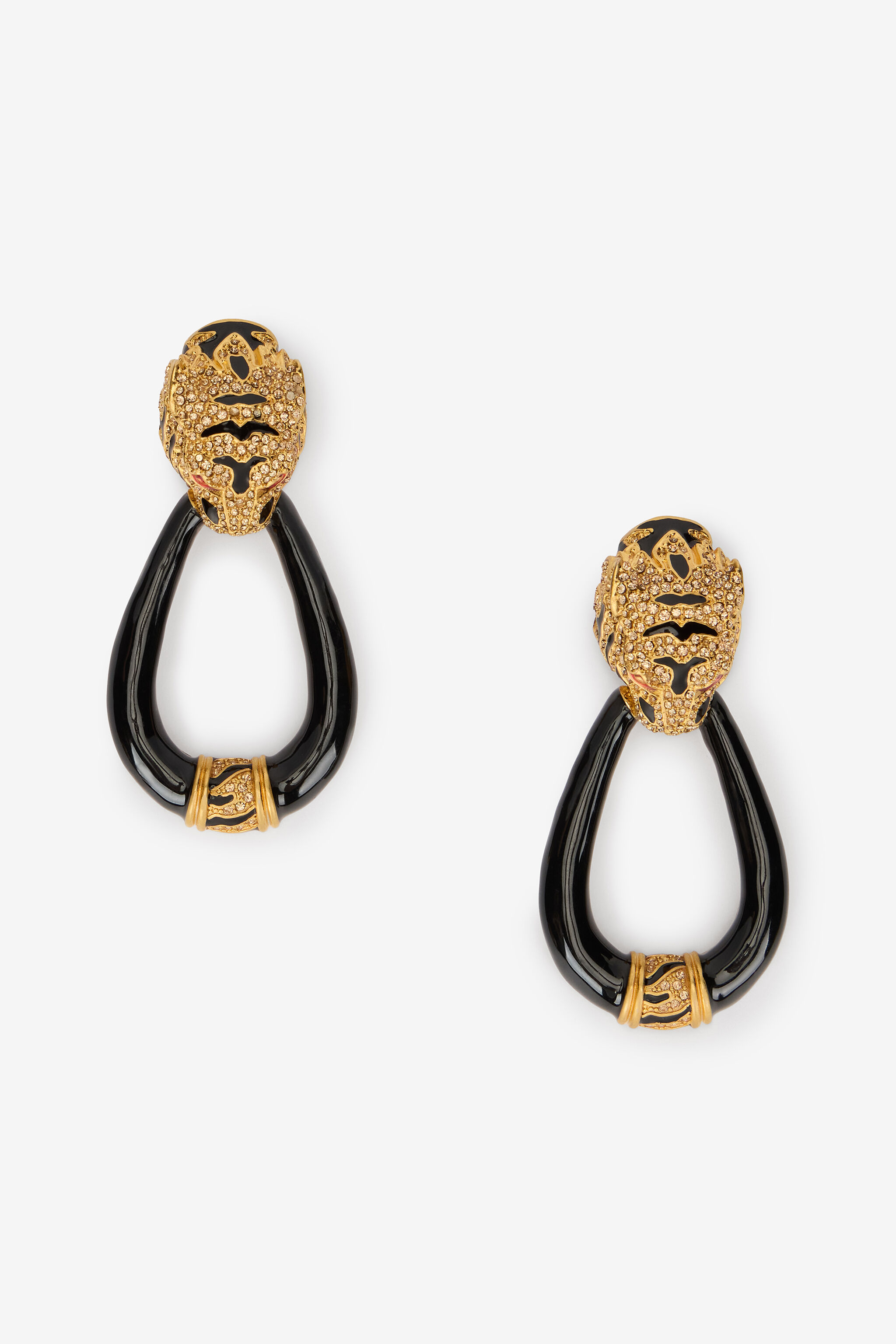 RC Roar Panther Earrings RC Roar Panther Earrings GOLDEN YELLOW/TOPAZ WKG004-AM011