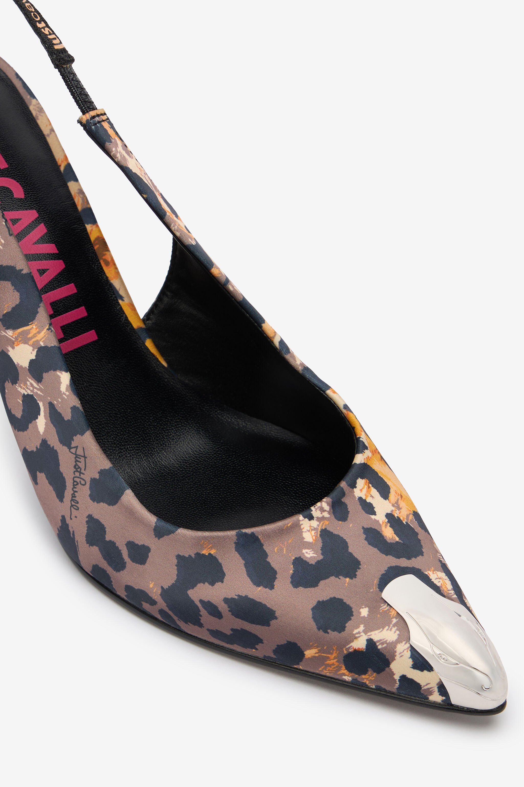 JC Sandali Just Cavalli Nero/Bianco SFS135-SF464