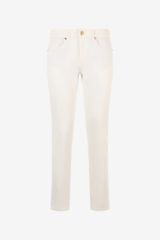 JC Straight-Leg Pants White UFJ009-UF136