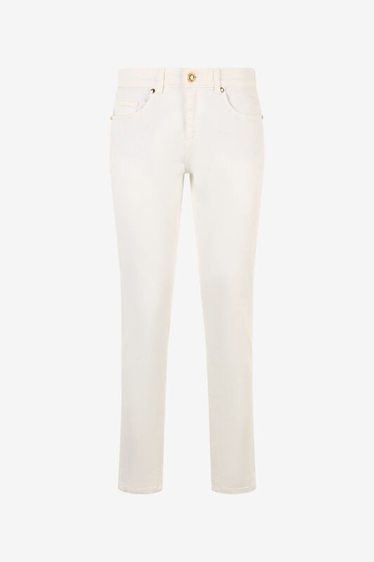 JC Straight-Leg Pants JC Straight-Leg Pants White UFJ009-UF136