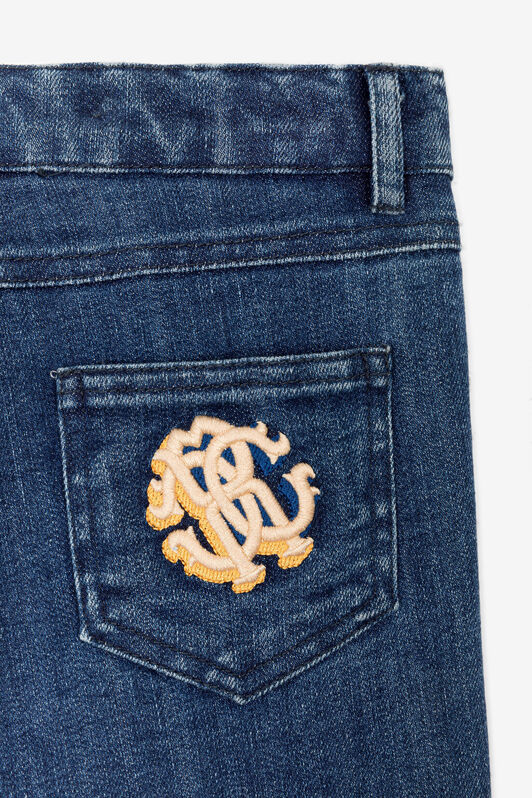 JU RC Monogram Jeans Dark blue RJJ20A-DS015