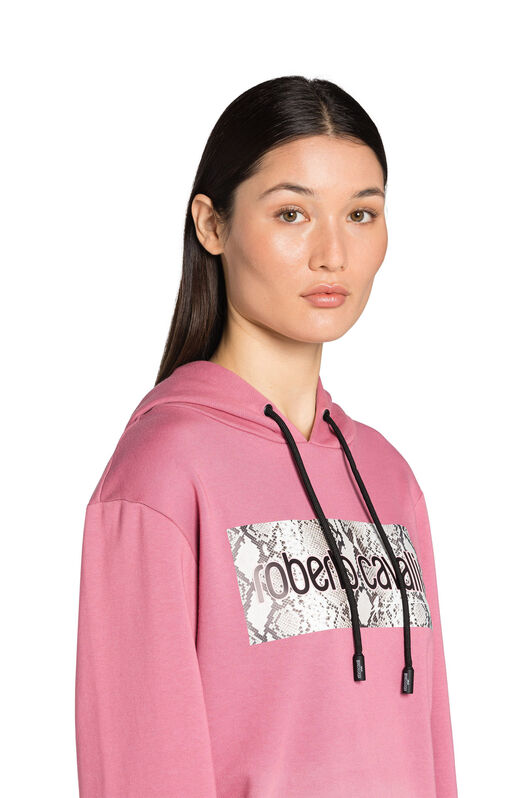 UG Felpa con logo e inserto Python BRIGHT ROSE MYY09F-CF114