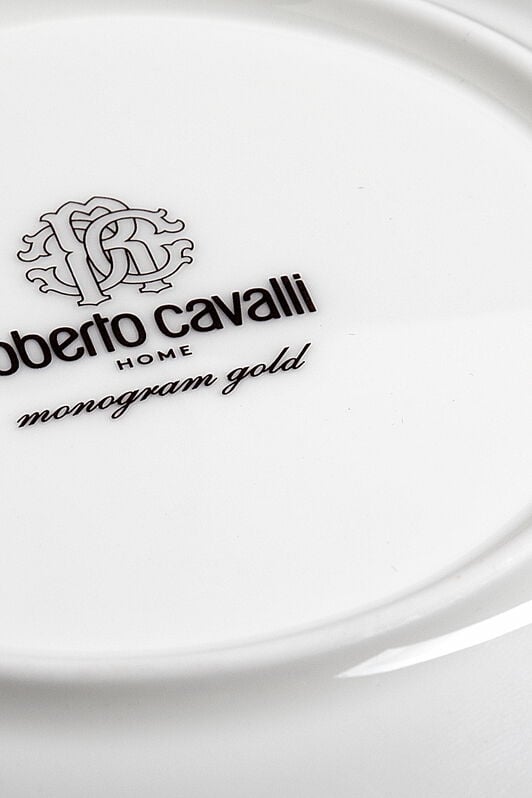 HO Monogram Gold 2 Soup Plates Gold RALA37-IA042