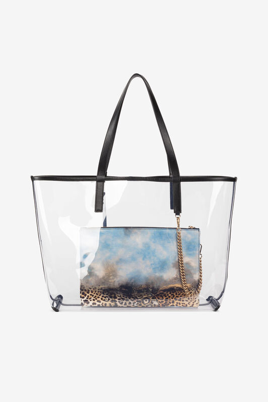 RC Painting-Print Tote Bag Light blue RYB001-AB302