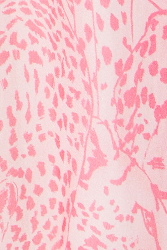 JU Abito Con Stampa Ghepardi Rosa UJT10P-2NO37