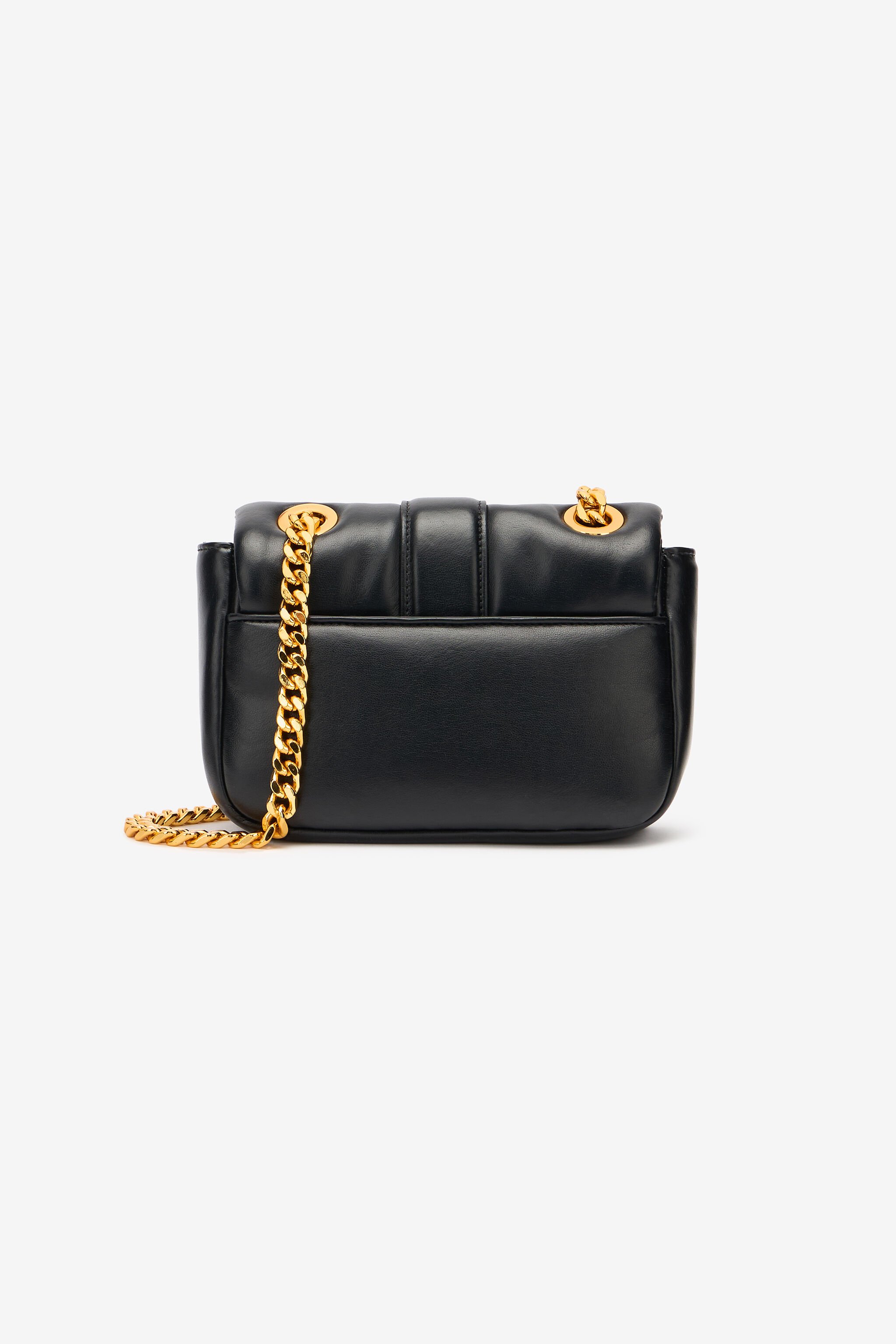 JC Small Crossbody Bag With Mirror Snake Black UFB058-UF427