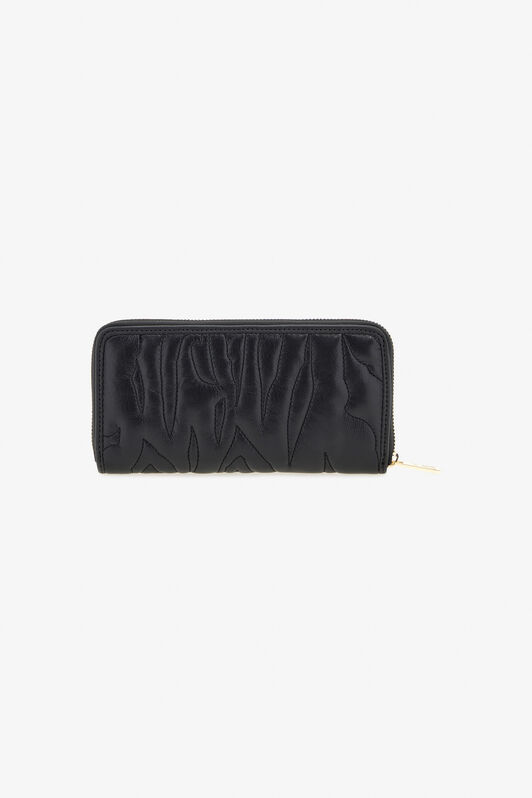 JC Just Cavalli Zip Wallet Schwarz TFP047-TF506