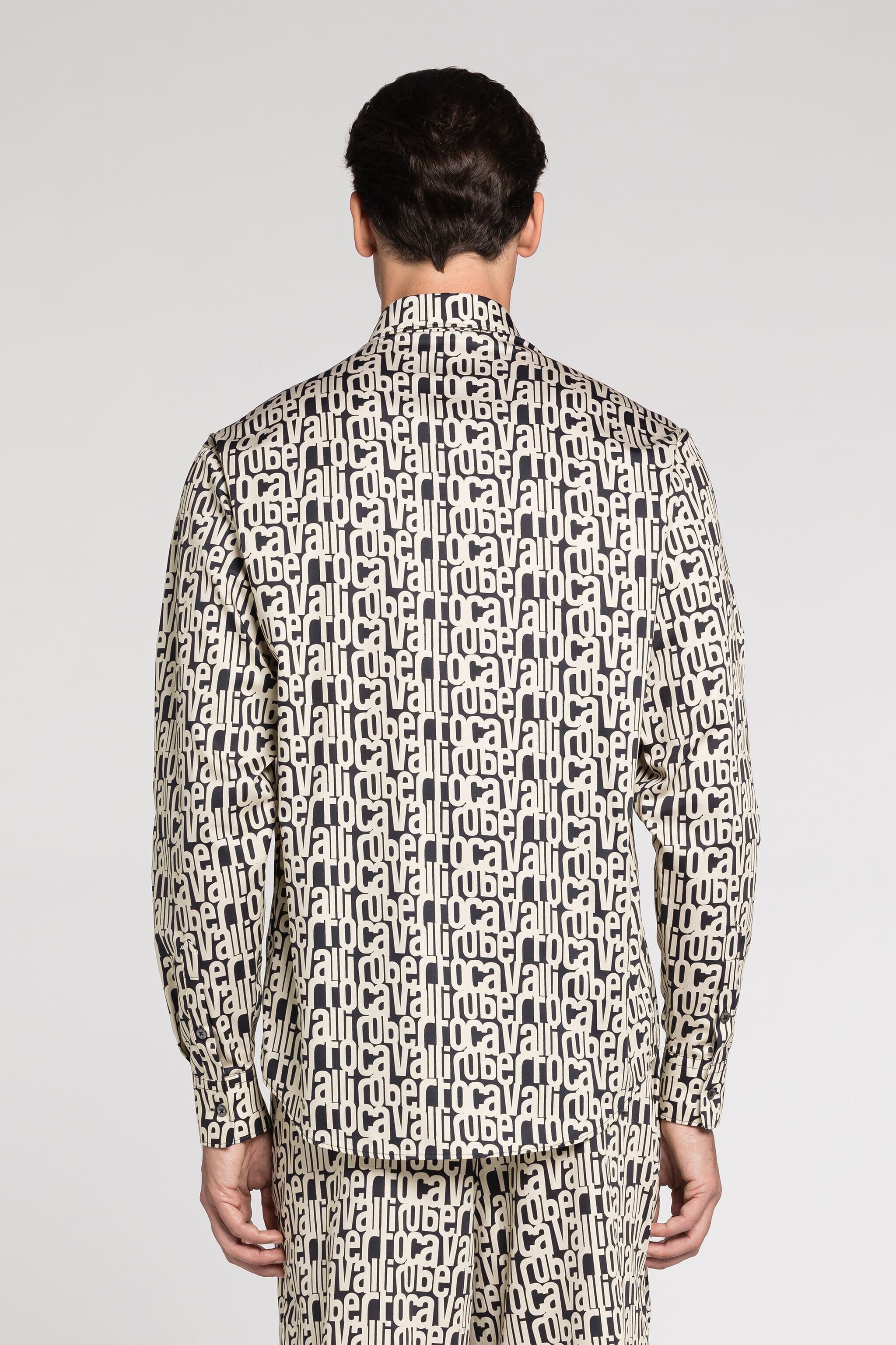 RC Logo-Print Shirt BLACK RRT719-1Z023