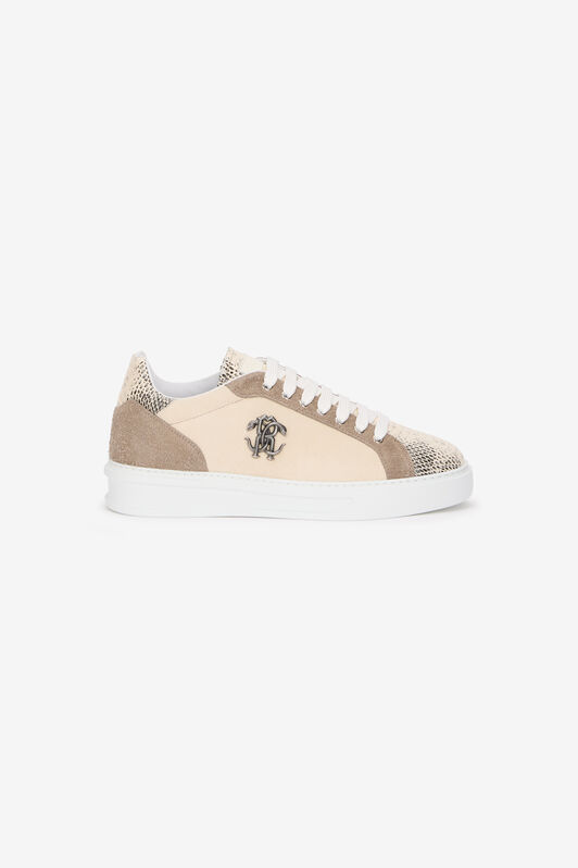 RC Sneakers With Cobra Inserts BEIGE/ANT SILVER URS060-PC299