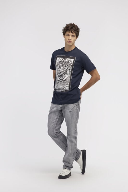 RC T-shirt with Snake print RC T-shirt with Snake print Dark blue NOT60F-JD060
