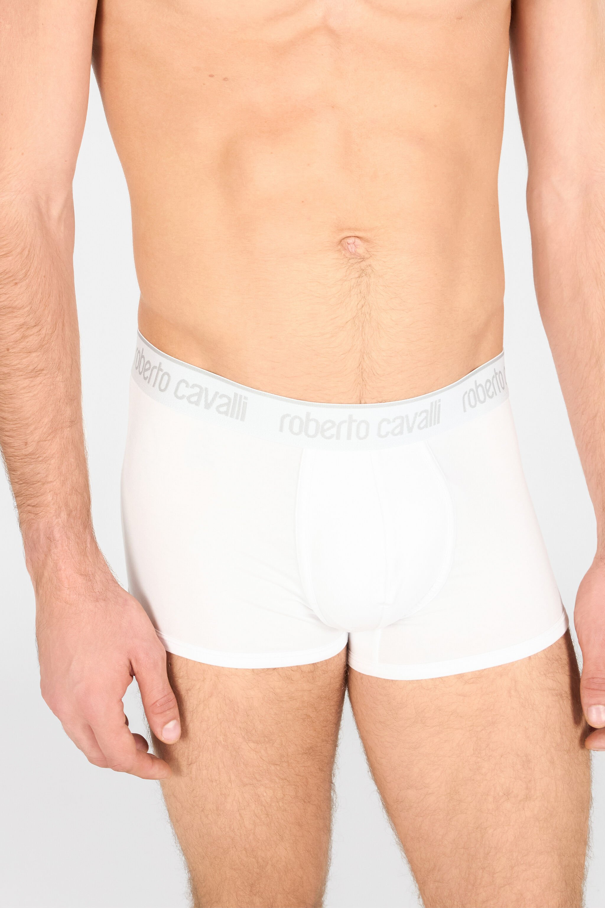 RC Set Aus Zwei Boxershorts Mit Logoband Weiß TRO20B-JJ016