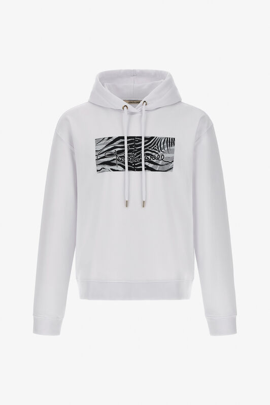 RC Sweatshirt with flag Weiß NOT68E-CF052