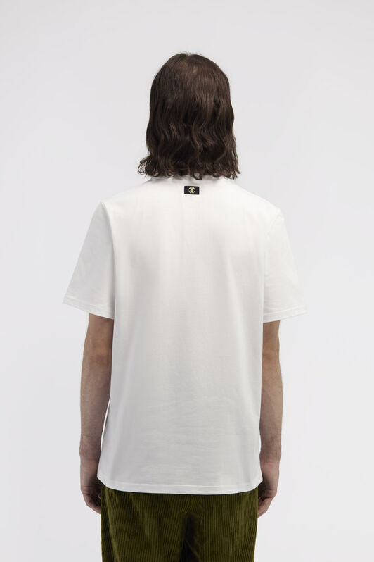 RC T-shirt with Monogram RC Weiß SRT61A-JD060