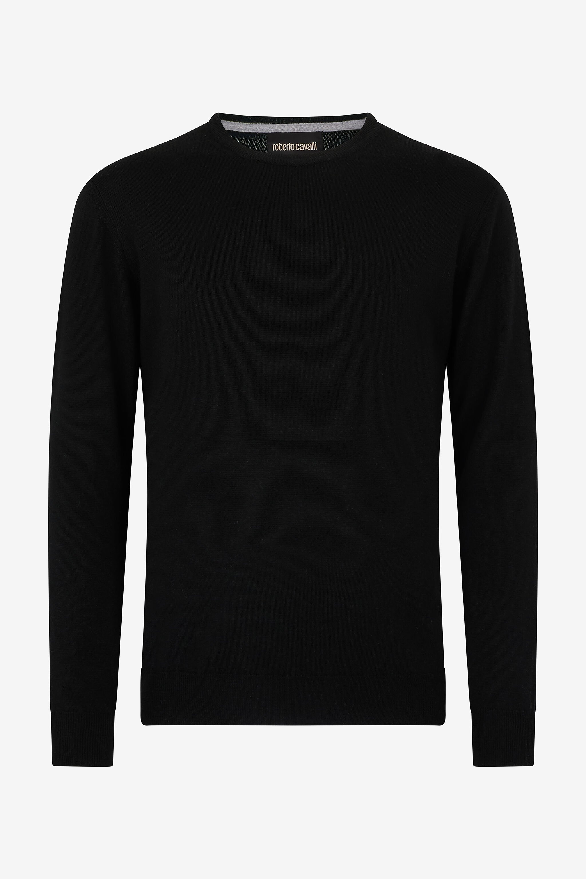 RC Pull Ras-Du-Cou En Laine Noir POM60D-MQ001