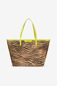 ${brand} Animal Print Shopper Bag with Pouch ${colorDescription} ${masterID}
