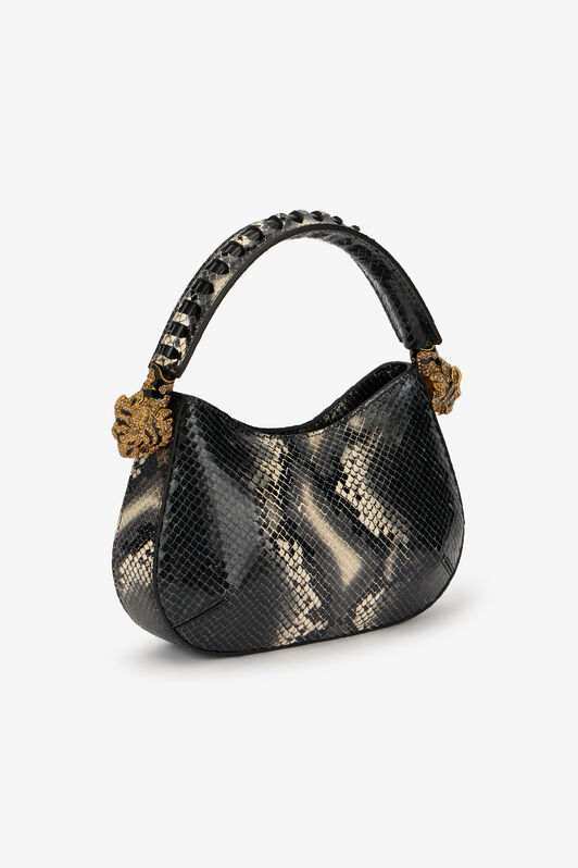 RC Roar Bag snake printed BIANCO/NERO TWB002-PZ02S