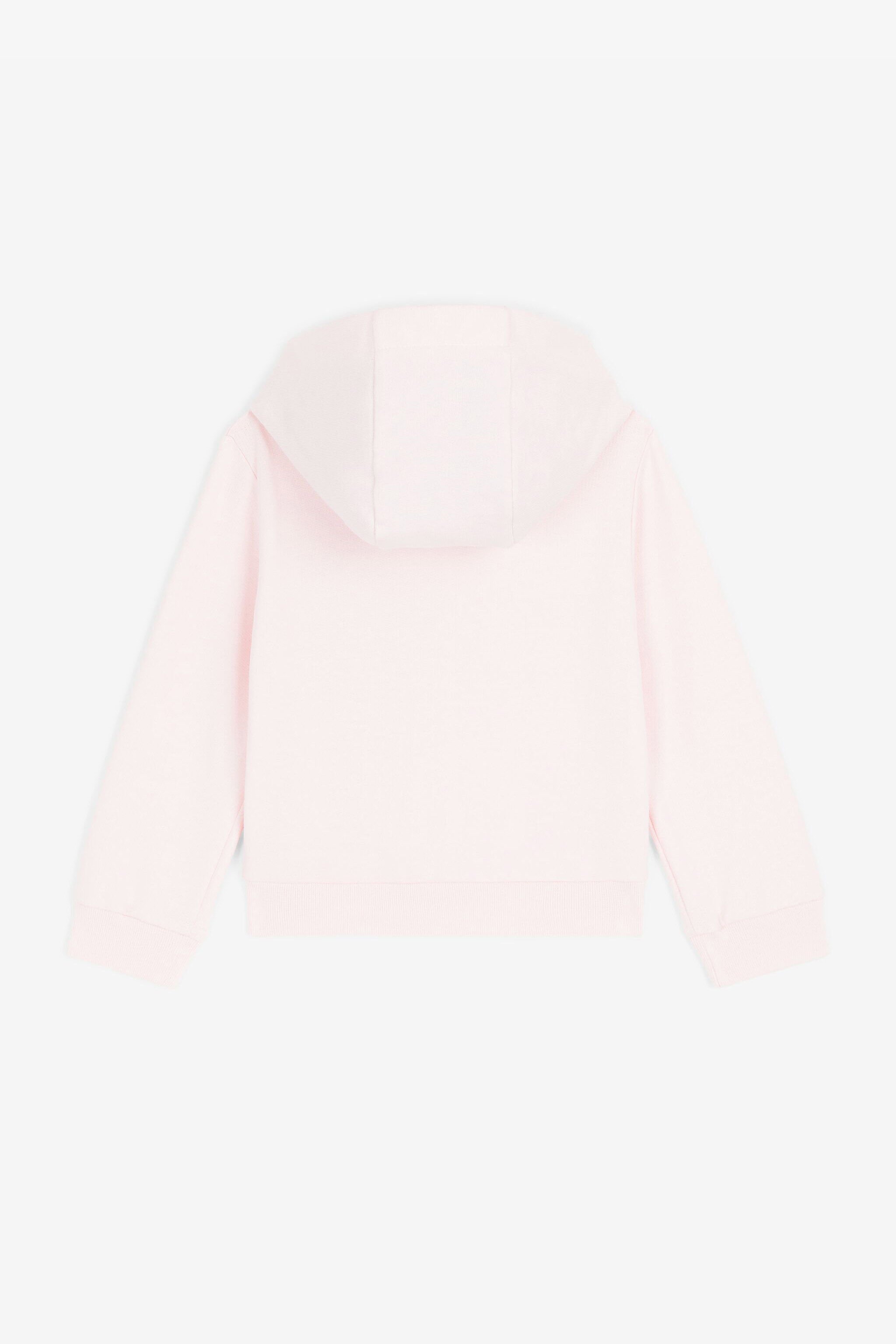 JU RC Monogram Cotton Hoodie Pink RJT90I-CF050