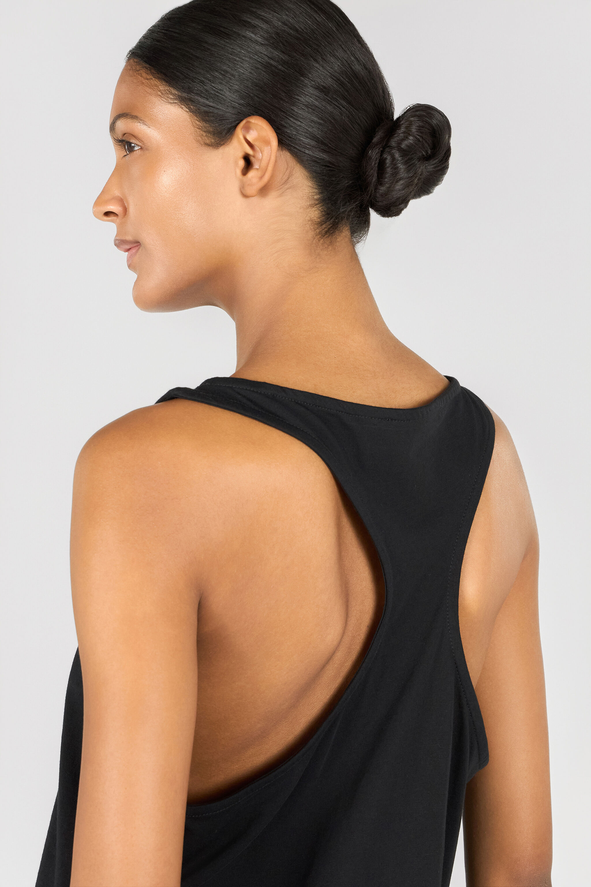 RC Tank top with Monogram RC Black OOT60E-JD060