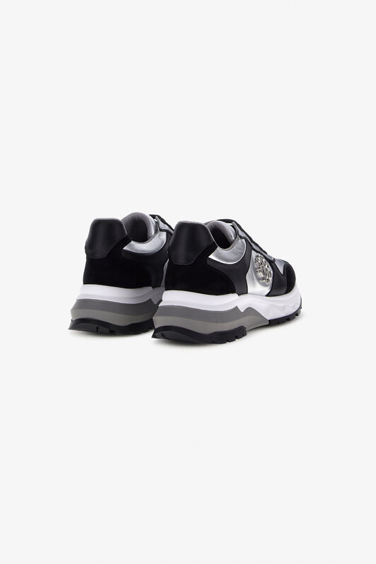 RC RC logo sneakers Schwarz/Silber NOS00D-PNO01