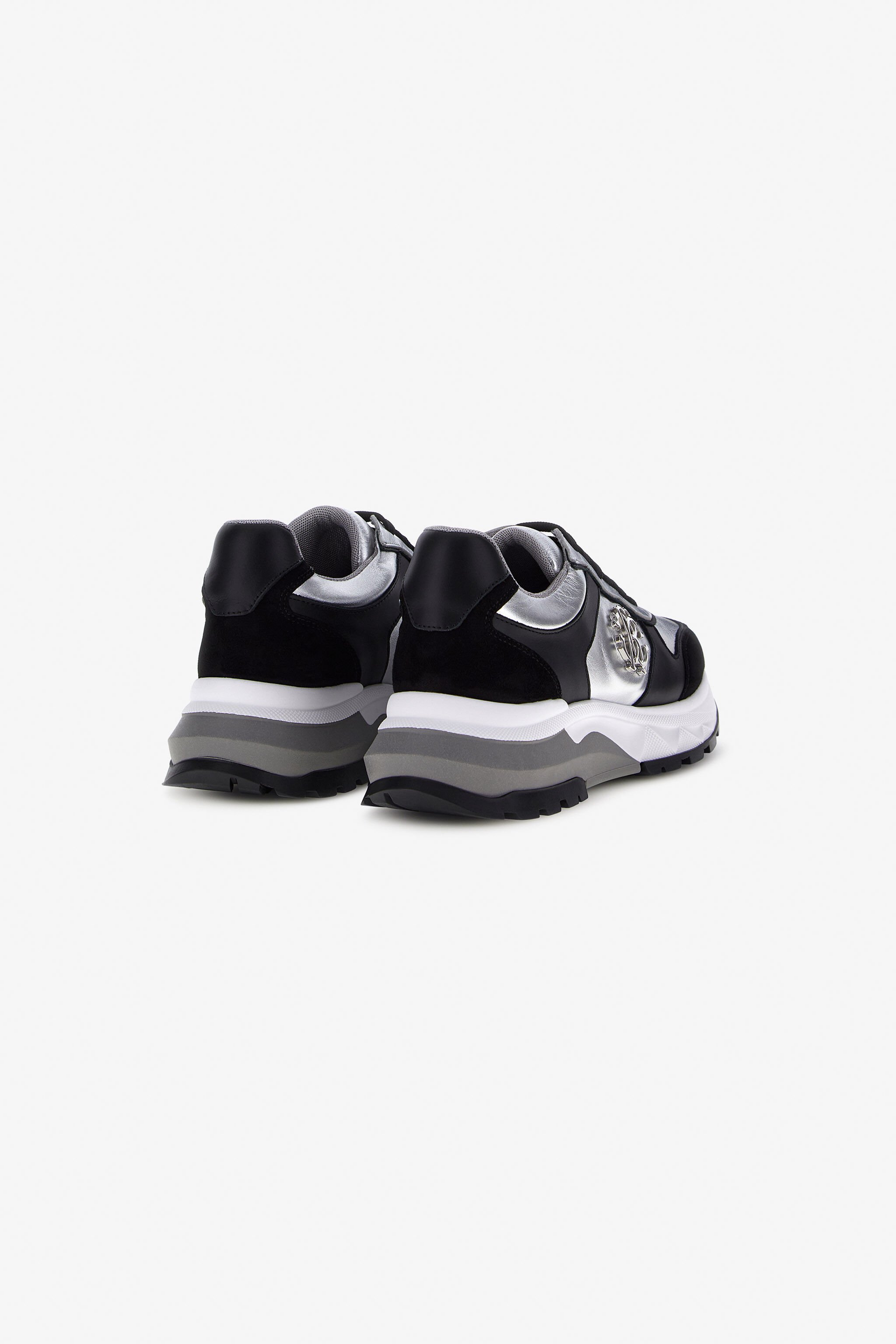 RC RC logo sneakers Schwarz/Silber NOS00D-PNO01