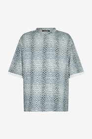 ${brand} T-shirt Oversize con Stampa Baby Jaguar ${colorDescription} ${masterID}