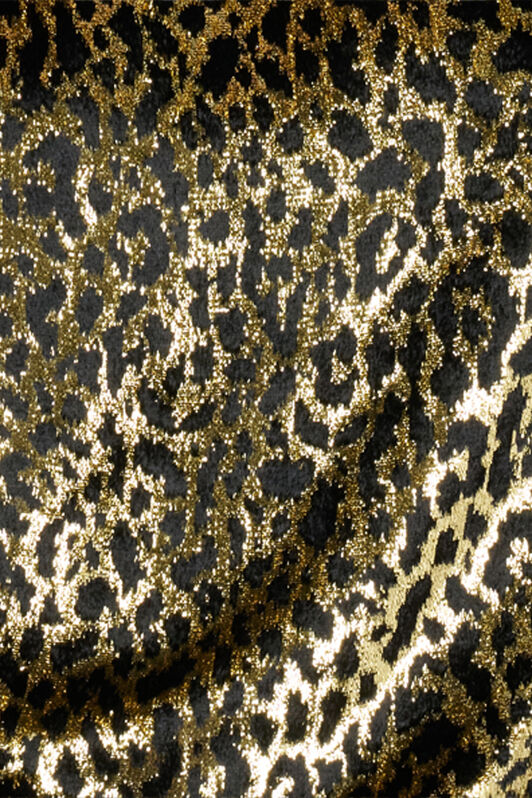 RC Glossy Silk Animal-Print Kimono Dress RC Glossy Silk Animal-Print Kimono Dress BLACK/GOLD WKT180-FT061
