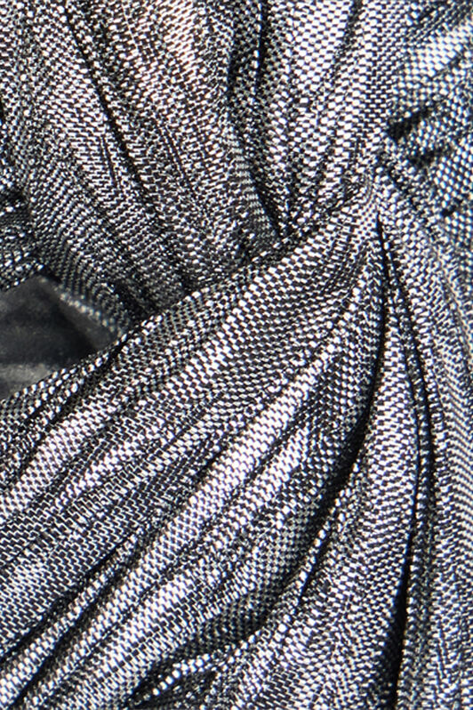 RC Mules With Knotted Detail Silver UKS009-PZF01