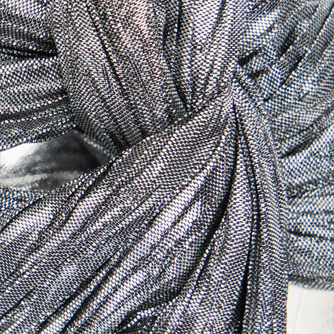 RC Mules With Knotted Detail Silver UKS009-PZF01