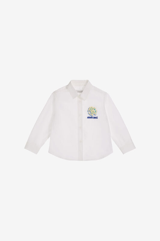 JU Camicia con Logo JU Camicia con Logo Bianco SJT701-CH004