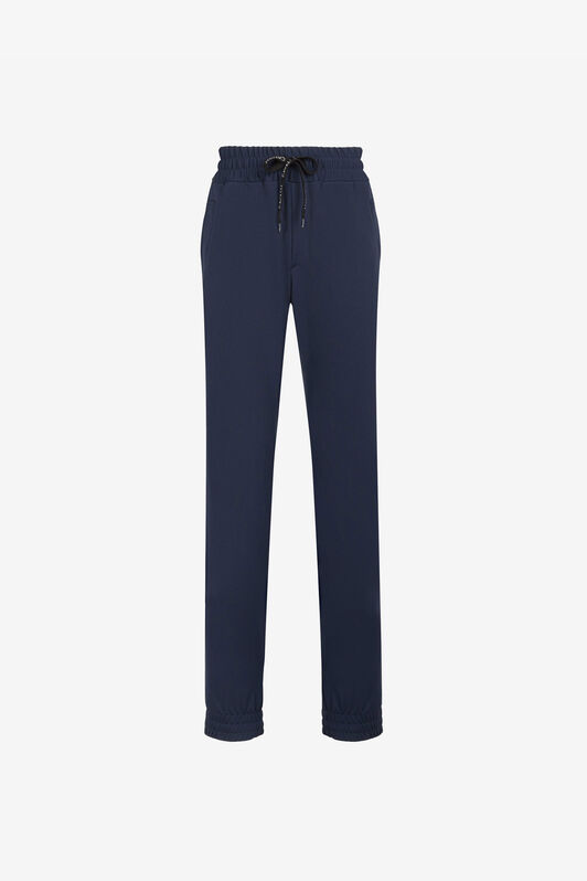 RC Snake-motif monogram trackpants Dark blue QRT209-NZ027