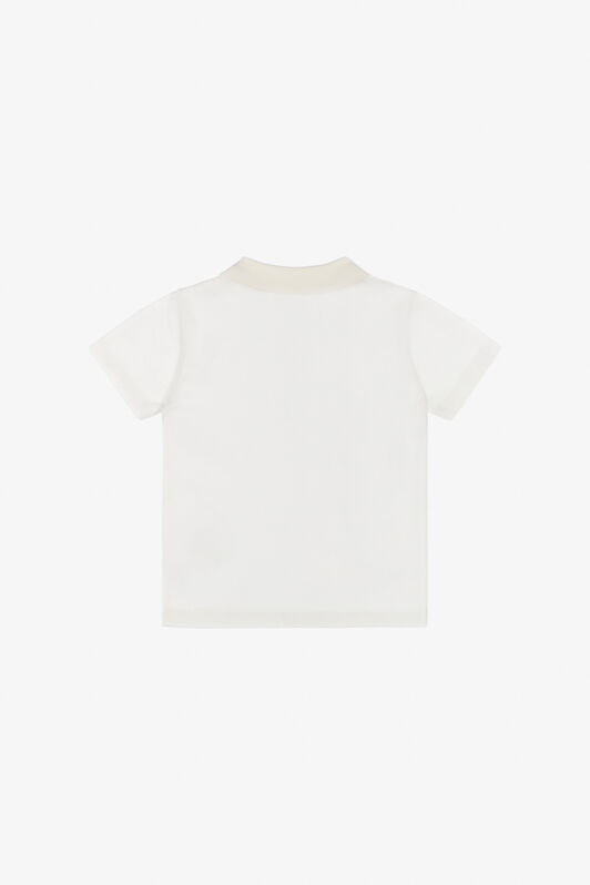 JU RC Logo Polo White SJT654-KB002