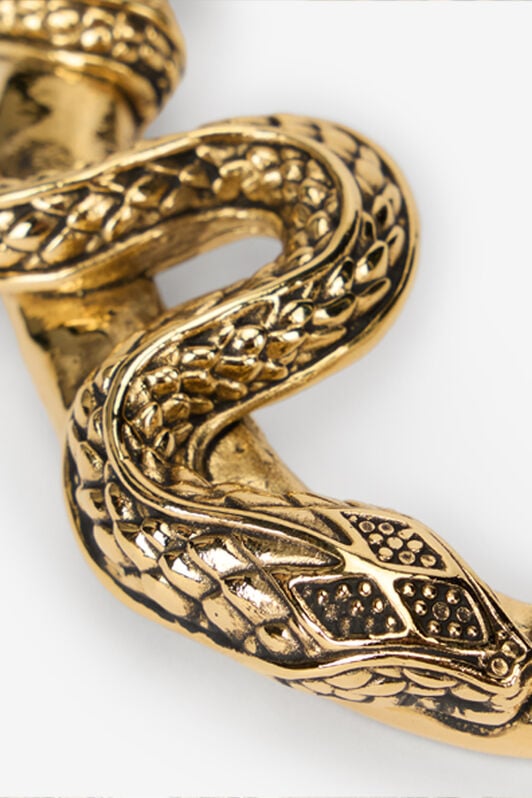 RC Serpentine Gold Necklace OLD GOLD WKG013-AM001