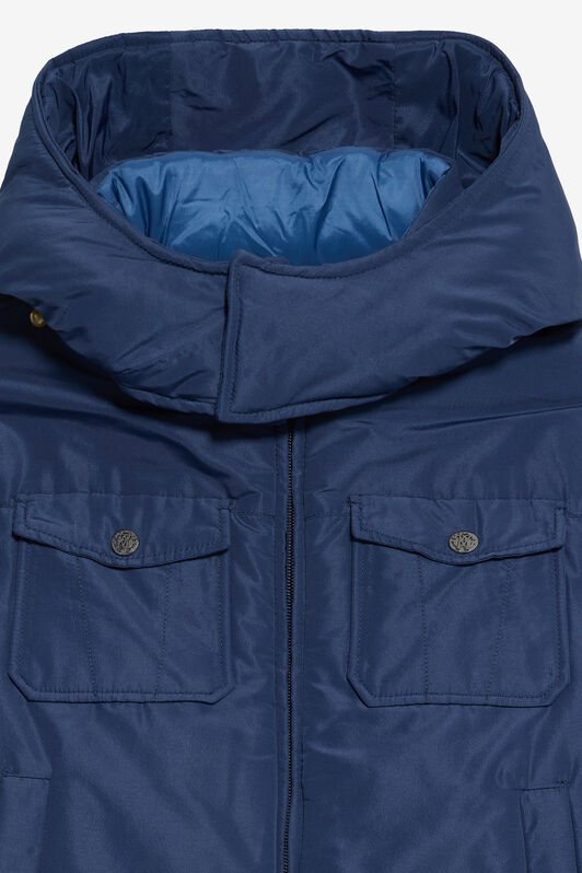JU Giacca Blu Con Patch Monogram RC JU Giacca Blu Con Patch Monogram RC NAVY VJT42B-SB005