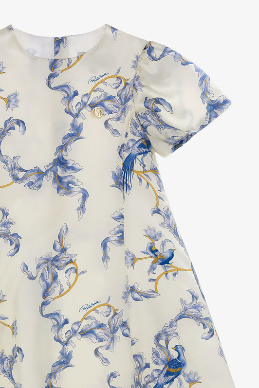 JU Printed Dress Hellblau SJT147-SCL49